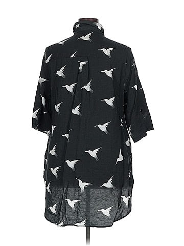 Helen's Heart 3/4 Sleeve Button-Down Shirt (view 2)