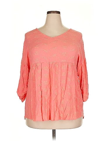 Honeyme 3/4 Sleeve Blouse (view 1)