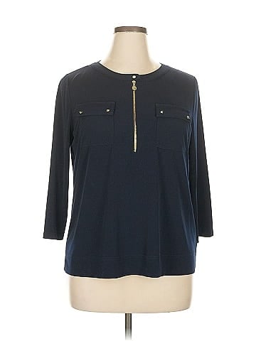 Anne Klein 3/4 Sleeve Top (view 1)