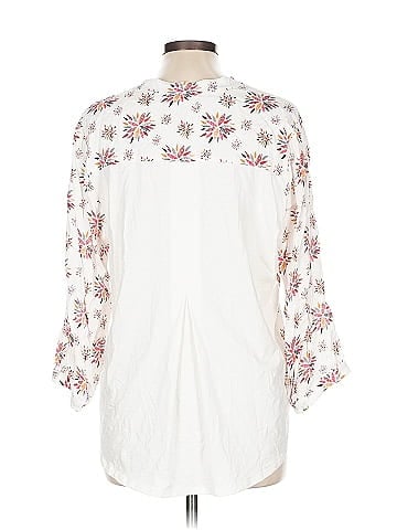 Porridge 3/4 Sleeve Blouse (view 2)