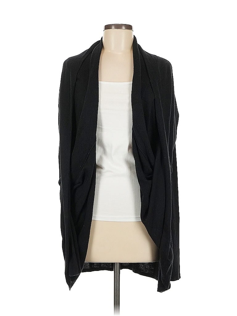 Pre-owned Nordstrom Cardigan Sweater In Black