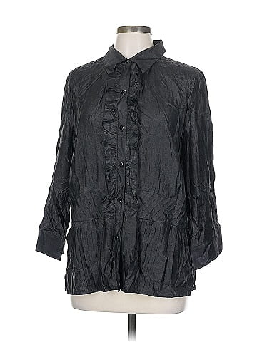 Appraisal 3/4 Sleeve Button-Down Shirt (view 1)