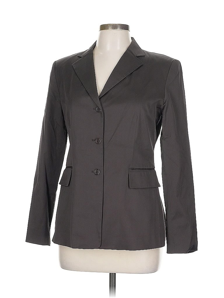 Click to view more detailed imagery on our partner's website Pre-owned Tahari Blazer Jacket In Gray