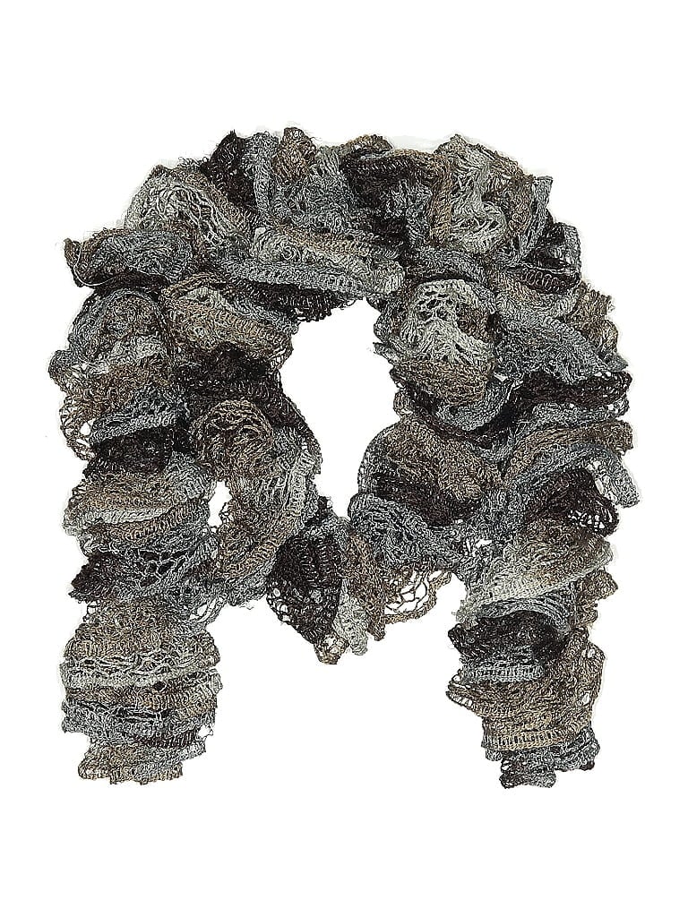 Pre-owned Unbranded Scarf In Brown
