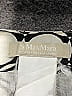 'S Max Mara 100% Ramie Houndstooth Ivory 3/4 Sleeve Button-Down Shirt Size 4 - photo 6