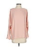 Jay Godfrey 100% Polyester Pink 3/4 Sleeve Blouse Size 2 - photo 1