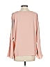 Jay Godfrey 100% Polyester Pink 3/4 Sleeve Blouse Size 2 - photo 2
