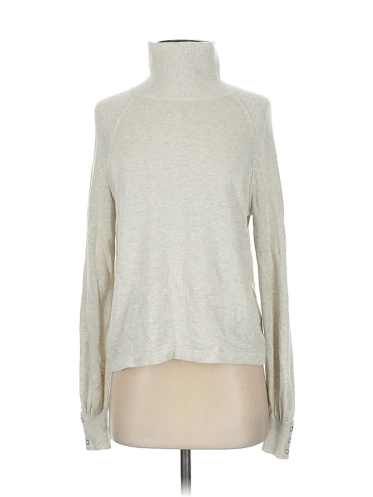 Lilla P Gray Turtleneck Sweater Size S - photo 1