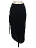 Open Edit Solid Black Casual Skirt Size XS - photo 2