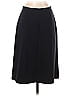 Yeohlee Solid Black Blue Formal Skirt Size 4 - photo 2