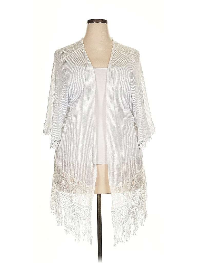 Pre-owned Signature Studio Kimono In Silver