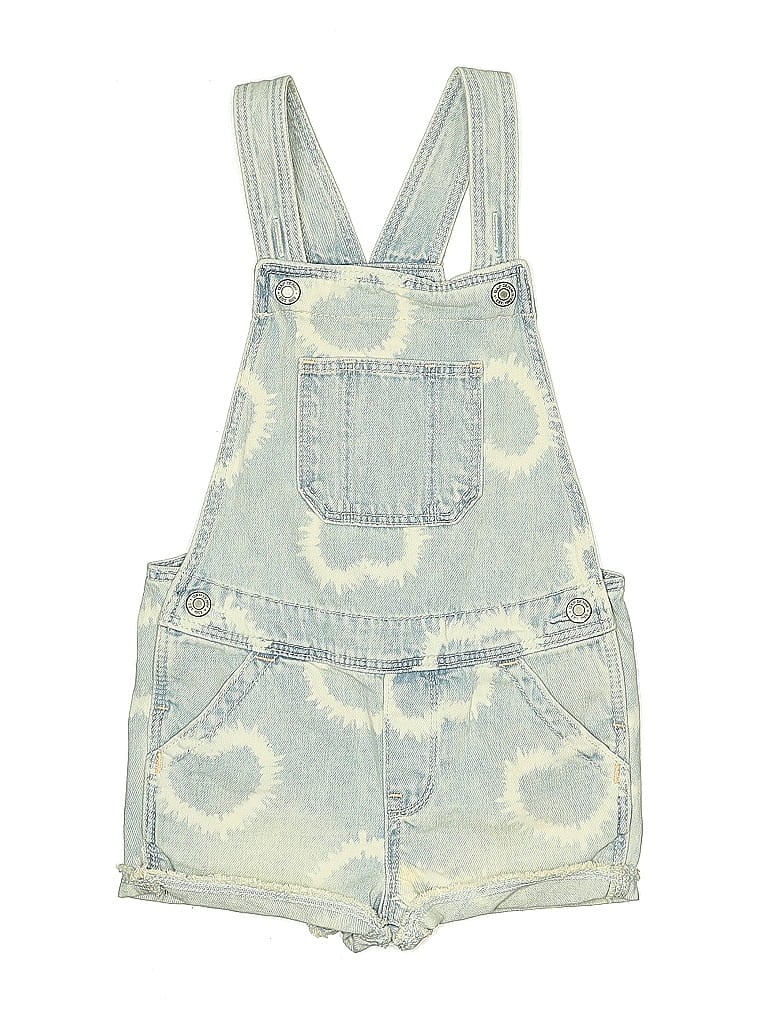 Click to view more detailed imagery on our partner's website Pre-owned Gap Kids' Overall Shorts In Blue