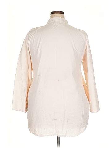 Misslook 3/4 Sleeve Button-Down Shirt (view 2)