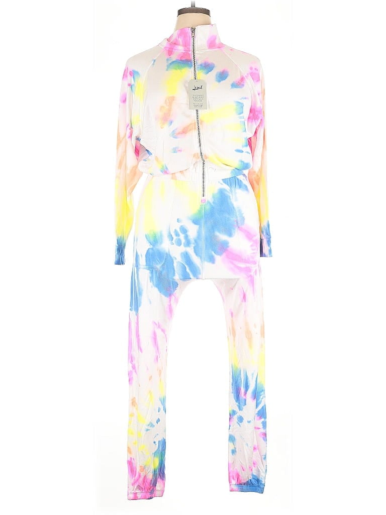 LEZAT Pre-owned Jumpsuit In White