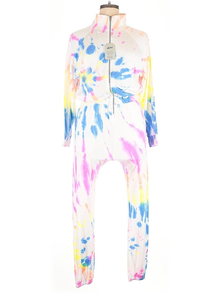 LEZAT Pre-owned Jumpsuit In White