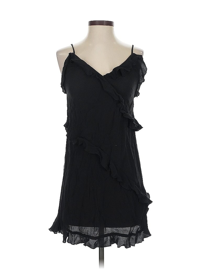 Pre-owned H&m Cocktail Dress In Black