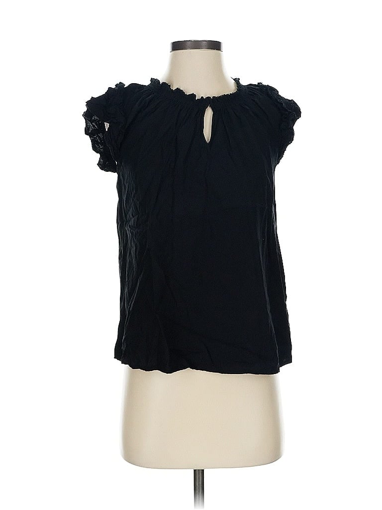Pre-owned Old Navy Sleeveless Blouse In Black