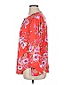 Talbots Red 3/4 Sleeve Blouse Size 1X - photo 4
