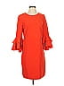 Milly Orange Cocktail Dress Size 4 - photo 1