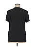 Ambiance Black Short Sleeve Top Size 1X - photo 2