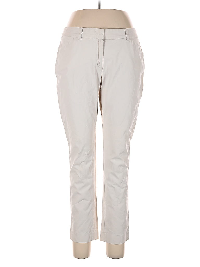 Pre-owned Express Casual Pants In Gray