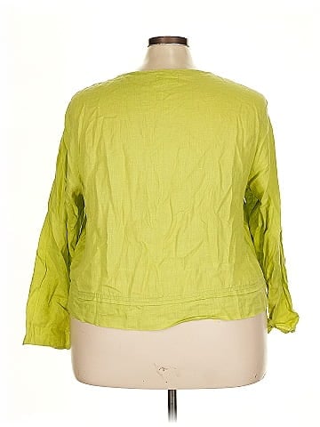 Flax 3/4 Sleeve Blouse (view 2)