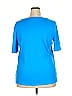 Talbots 100% Pima Cotton Blue Active T-Shirt Size 2X - photo 2