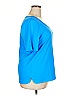 Talbots 100% Pima Cotton Blue Active T-Shirt Size 2X - photo 3