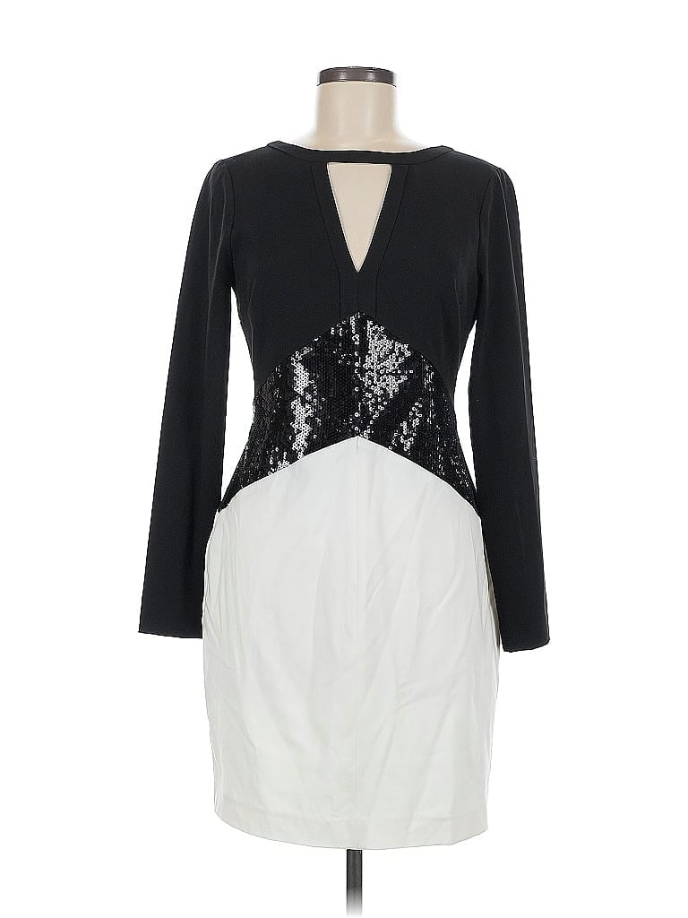 Pre-owned Venus Cocktail Dress In Black