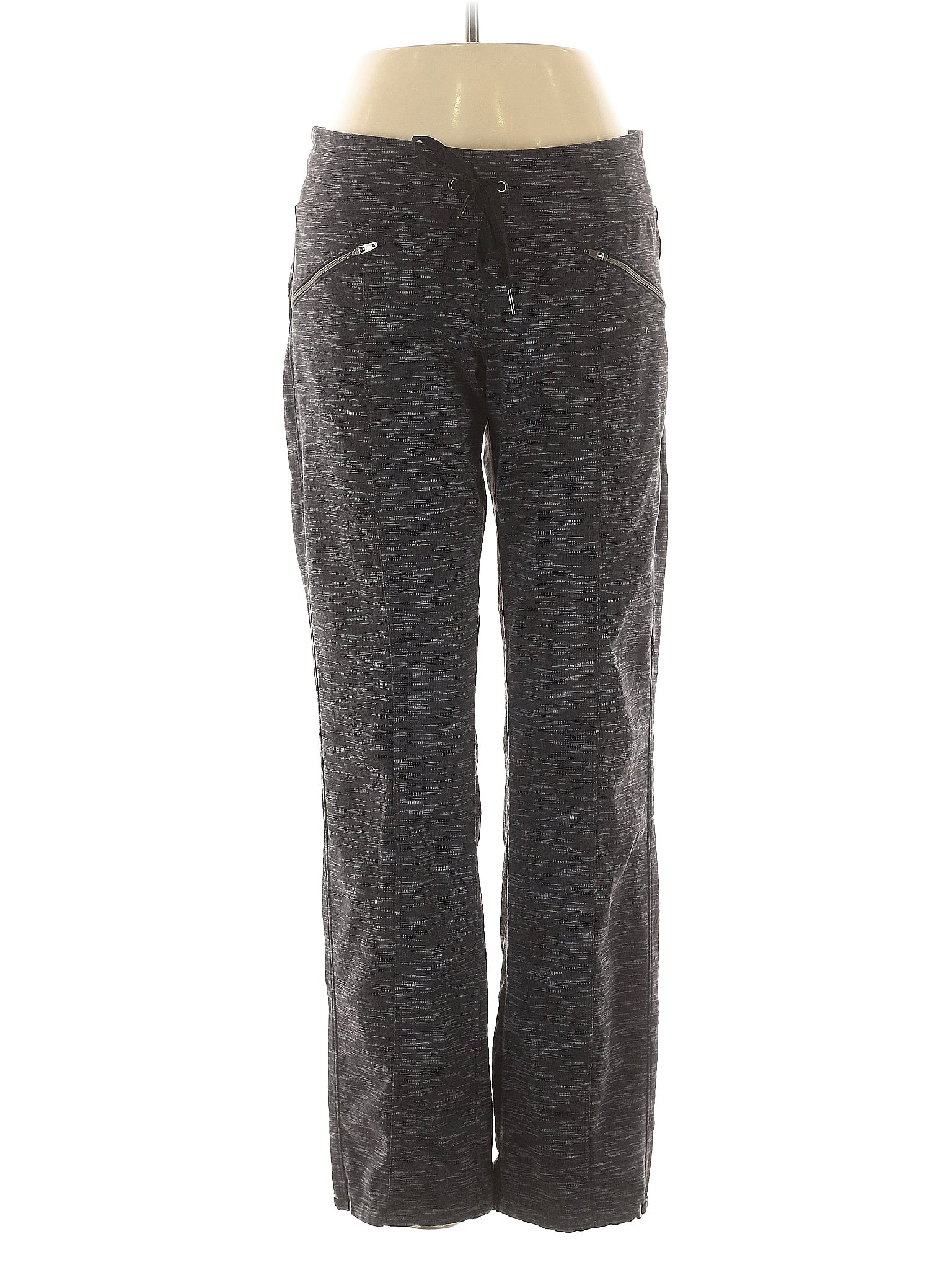 Athleta Chevron-herringbone Gray Casual Pants Size S (petite)