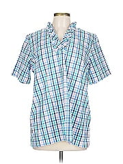 Talbots Short Sleeve Button Down Shirt