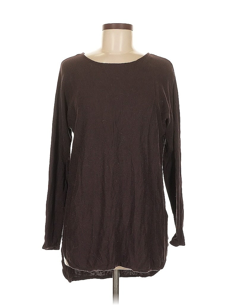 Pre-owned Michael Michael Kors Long Sleeve T-shirt In Brown