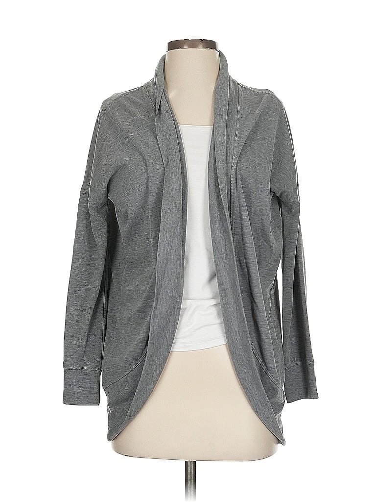 Click to view more detailed imagery on our partner's website Pre-owned Allsaints Cardigan Sweater In Gray
