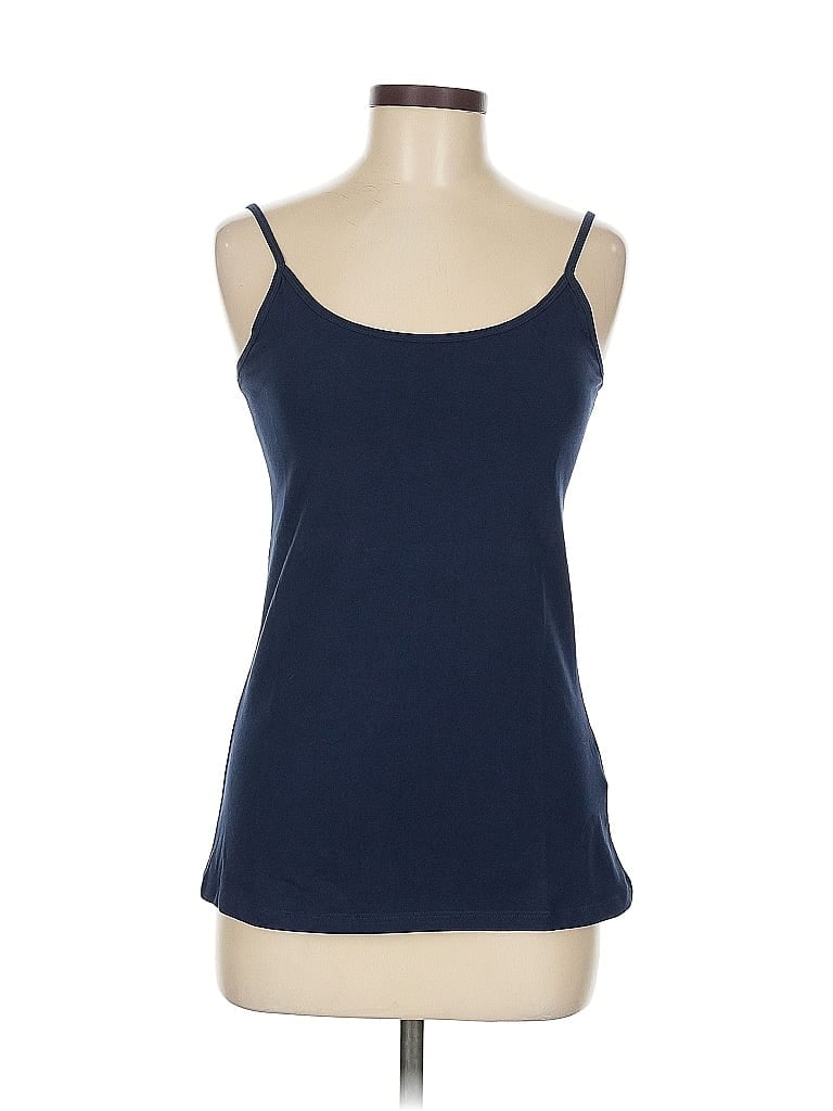 Pre-owned Amazon Essentials Tank Top Blue Strapless Neckline Tops