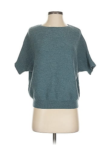 R | Label Wool Pullover Sweater (view 1)