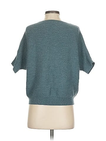 R | Label Wool Pullover Sweater (view 2)