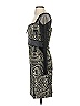ANAC designed by kimi Graphic Silver Cocktail Dress Size S - photo 5