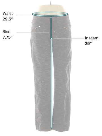 Athleta Chevron-herringbone Gray Casual Pants Size S (petite)