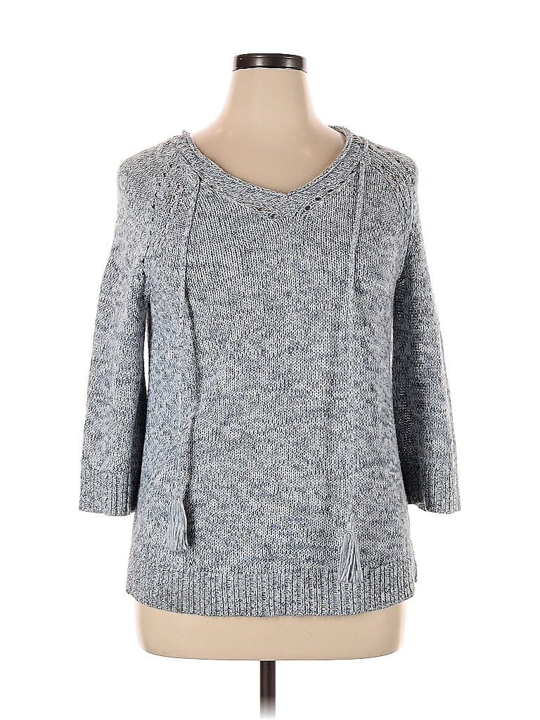 Pre-owned Sonoma Goods For Life Pullover Sweater In Gray