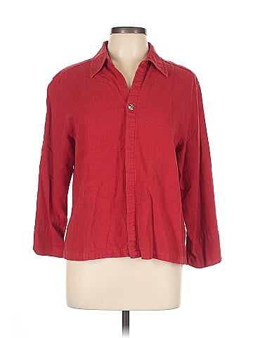Giorgio Fiorlini 3/4 Sleeve Button-Down Shirt (view 1)