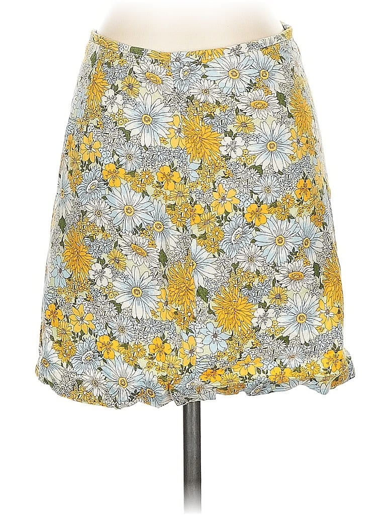Pre-owned Urban Outfitters Casual Skirt In Yellow