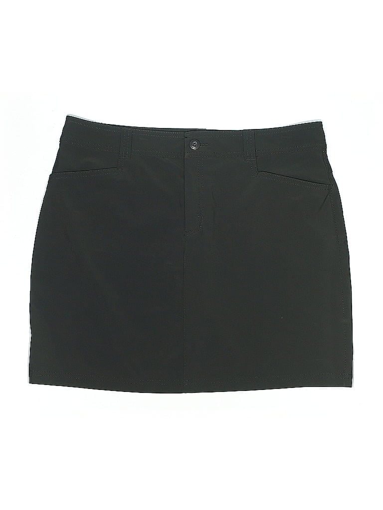 Pre-owned Eddie Bauer Casual Skirt In Black