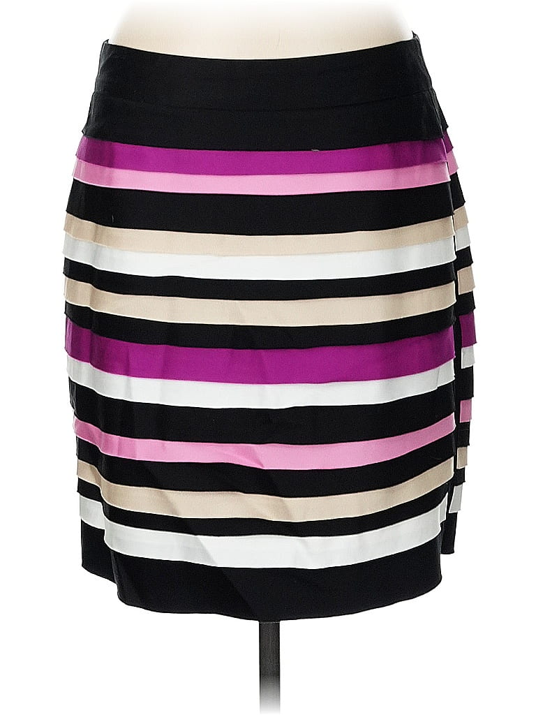 Pre-owned White House Black Market Casual Skirt In Black