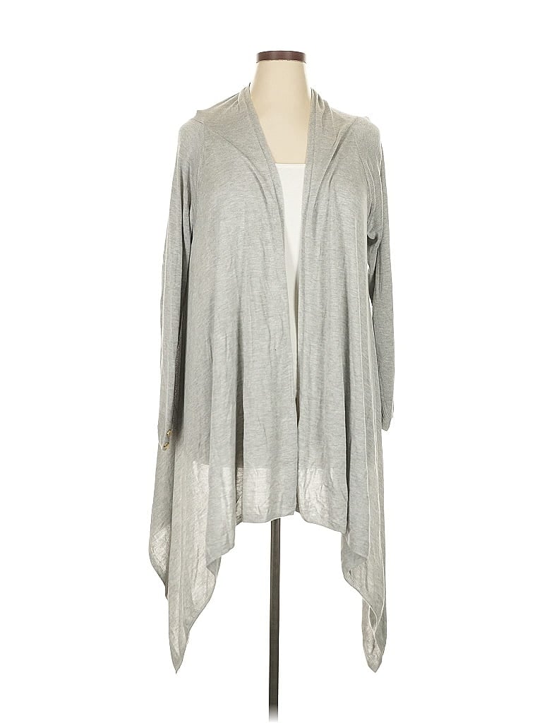 Pre-owned Inc International Concepts Cardigan Sweater In Gray