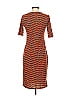 Lularoe Chevron-herringbone Orange Casual Dress Size XS - photo 2