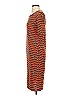 Lularoe Chevron-herringbone Orange Casual Dress Size XS - photo 5