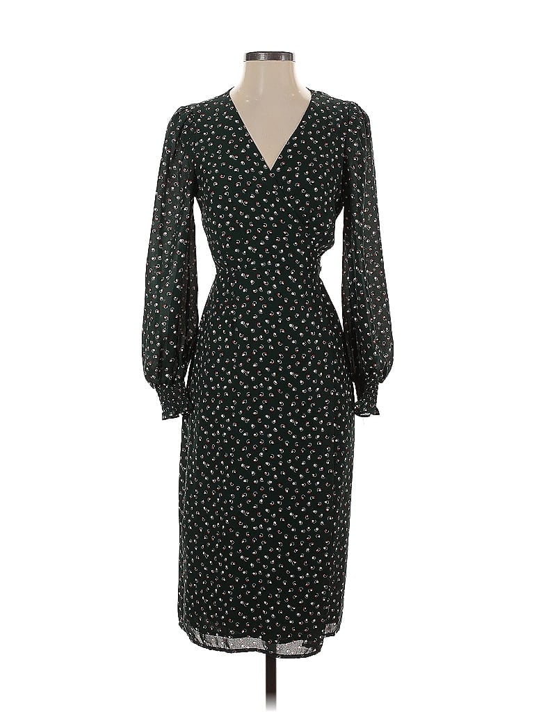 Pre-owned Max Studio Casual Dress In Green