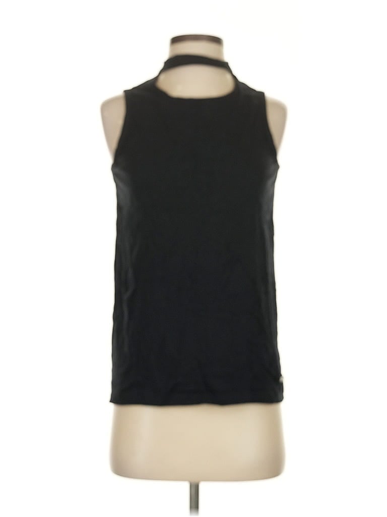Pre-owned Assorted Brands Sleeveless T-shirt In Black
