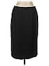 Bergamo Studio 100% Acrylic Chevron-herringbone Black Formal Skirt Size 12 - photo 1