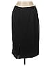 Bergamo Studio 100% Acrylic Chevron-herringbone Black Formal Skirt Size 12 - photo 2